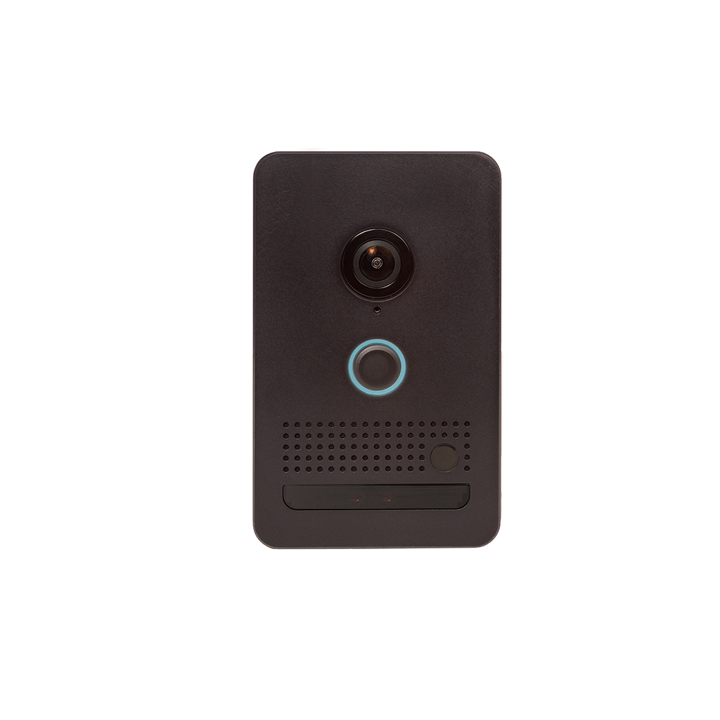 Sonnette vidéo intelligente cablée électrique Wi-Fi 1080p Globe, noir